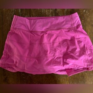Pink Lululemon skort